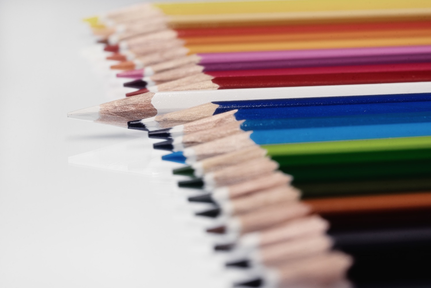 Coloured pencils