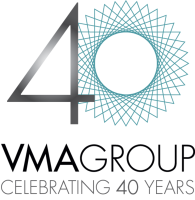 VMAGROUP Recruitment - 40 Years Logo