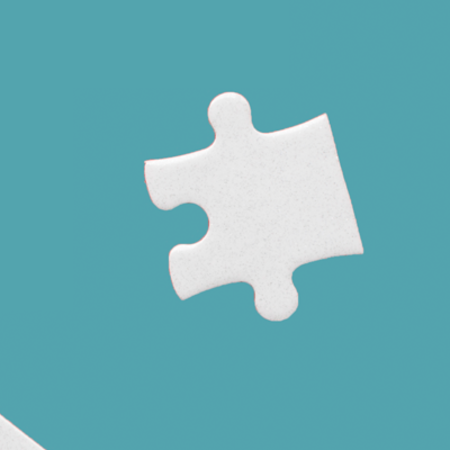 Internal communications after a crisis: Supporting your team with interim hires - Blue jigsaw puzzles fitting together - VMAGROUP